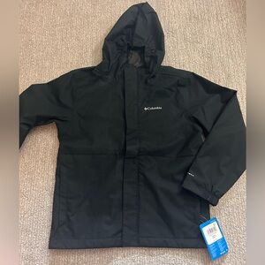 Kids Small Columbia Hikebound II Hooded Rain Jacket